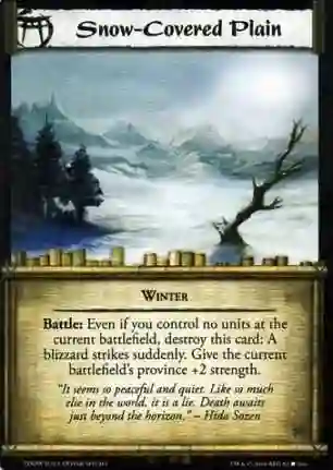Snow-Covered Plain