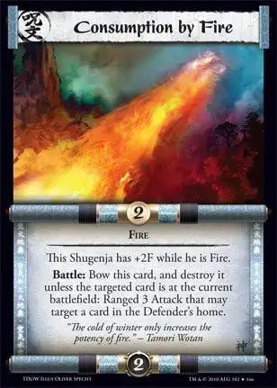 Consumption by Fire