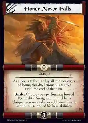 Honor Never Falls