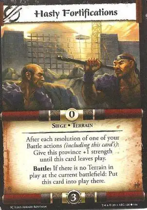 Hasty Fortifications