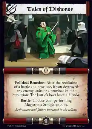 Tales of Dishonor