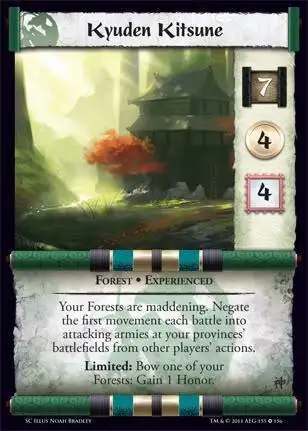 Kyuden Kitsune exp