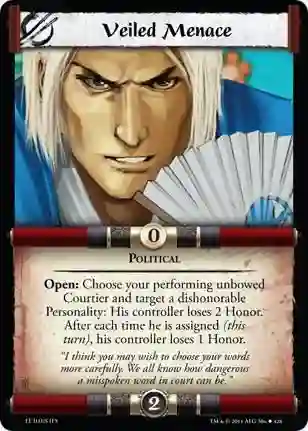VEILED MENACE