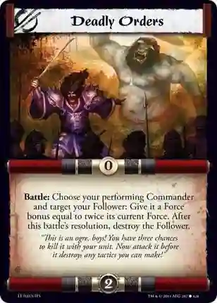 Deadly Orders