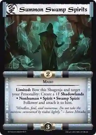 Summon Swamp Spirits
