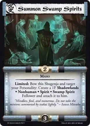 Summon Swamp Spirits