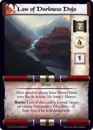 Law of Darkness Dojo
