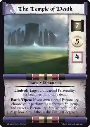 The Temple of Death Exp