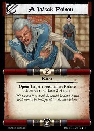 To Weak Poison