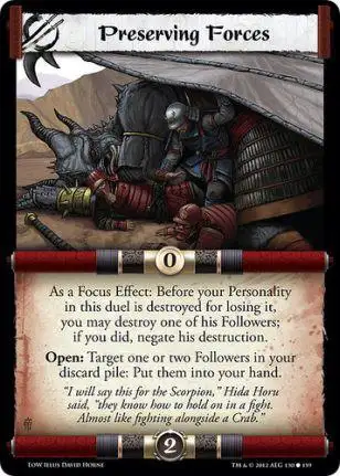 Preserving Forces