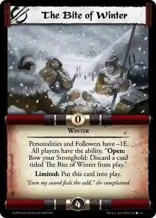 The Bite of Winter