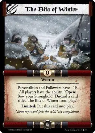 The Bite of Winter