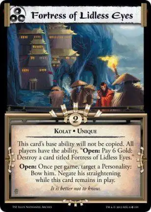 Fortress of Lidless Eyes