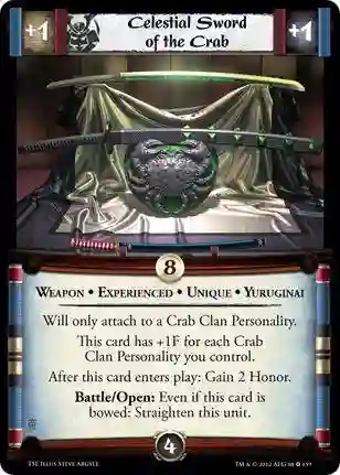 Celestial Sword of the Crab Exp
