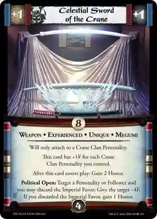 Celestial Sword of the Crane Exp