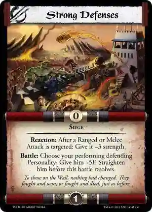Strong Defenses