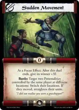 Movement Sudden