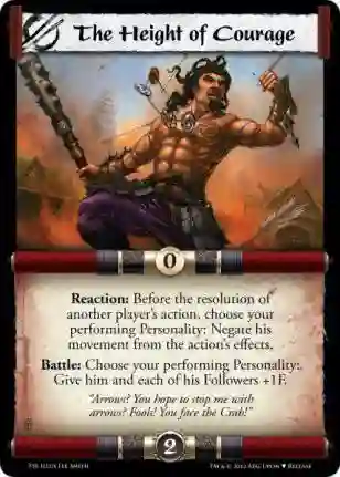The Height of Courage (Alternate Art)