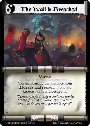 The Wall Is Breached