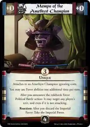Mempo of the Amethyst Champion