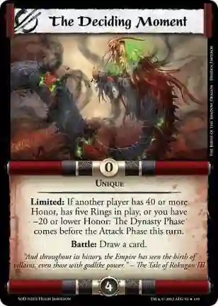 The Decing Moment