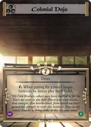 Colonial Dojo Full Bleed