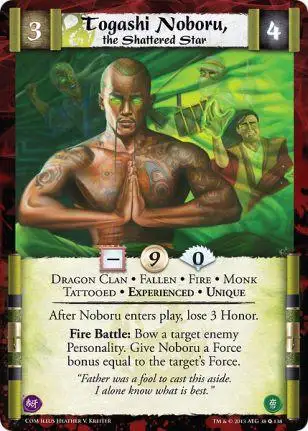 Togashi Noboru, the Shattered Star Exp FOIL