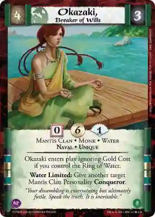 Okazaki, Breaker of Wills FOIL
