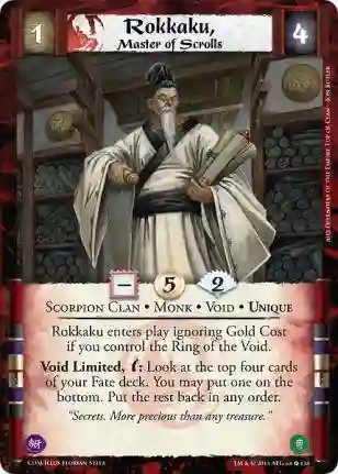 Rokkaku, Master of Scrolls Foil