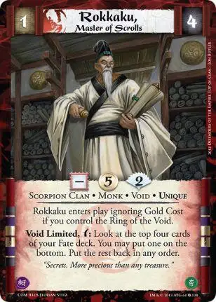 Rokkaku, Master of Scrolls Foil