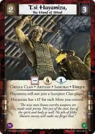 Tsi Hayamizu, the Hand of Steel FOIL