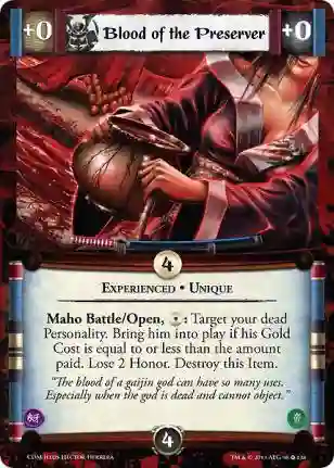 Blood of the Preserver Exp