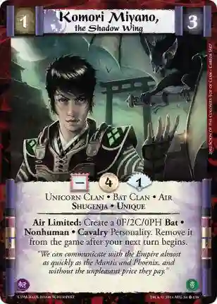 Komori Miyano, the Shadow Wing FOIL