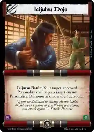 Iaijutsu dojo