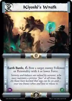 Kiyoshi's Wrath Foil