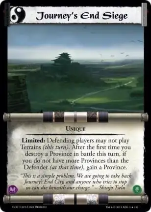 Journey's End Siege Fail