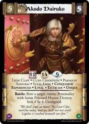 Akodo Dairuko Exp Foil