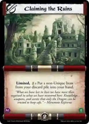 Claiming The Ruins Fail