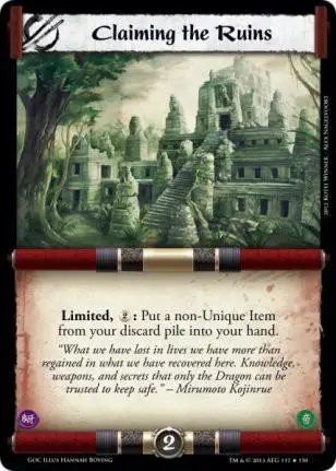 Claiming The Ruins Fail