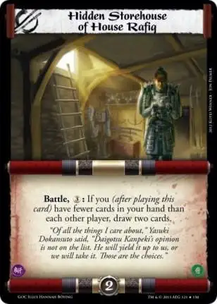Hidden Storehouse of House Rafiq FOIL