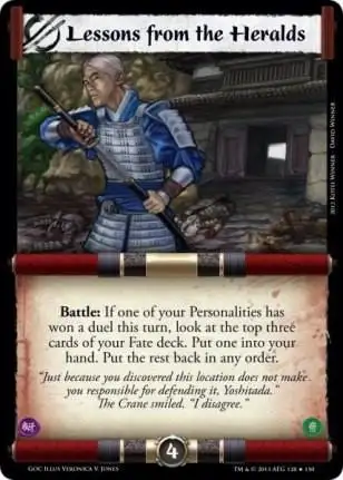 Lessons from the Heralds Foil