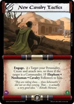 New Cavalry Tactics Foil