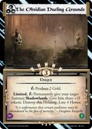 The Obsidian Dueling Grounds Fail