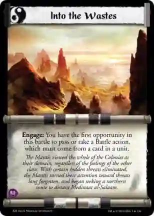 Into the Wastes FOIL