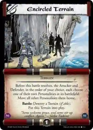 Encircled Terrain