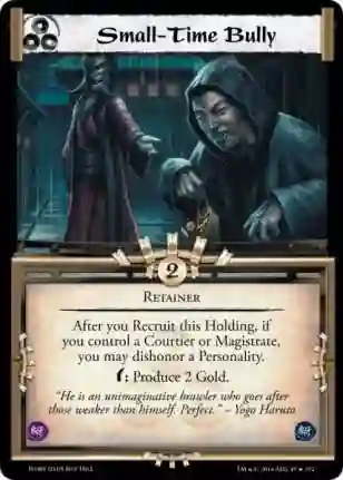 Small-Time Bully FOIL