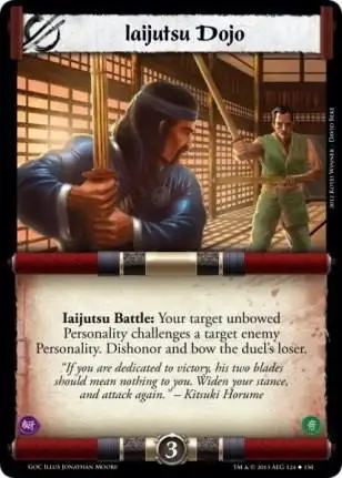 Iaijutsu dojo