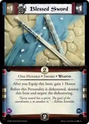 Blessed Sword FOIL