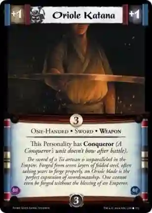 Oriole Katana FOIL