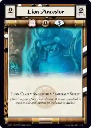 Ancestor lion
